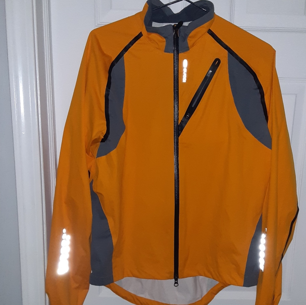 SUGOI Reflective Cycling/Running Rain Jacket Large